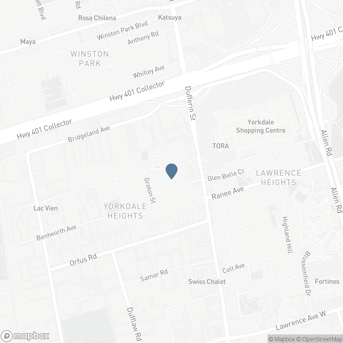 25 CARTWRIGHT AVENUE, Toronto, Ontario M6A 1T8